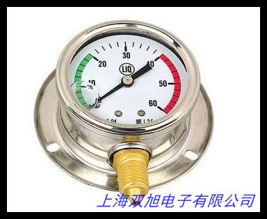 上海軸向耐震壓力表YN-100ZT-40MPA